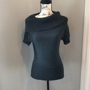 Comfy Cowl Neck Grey Long Top